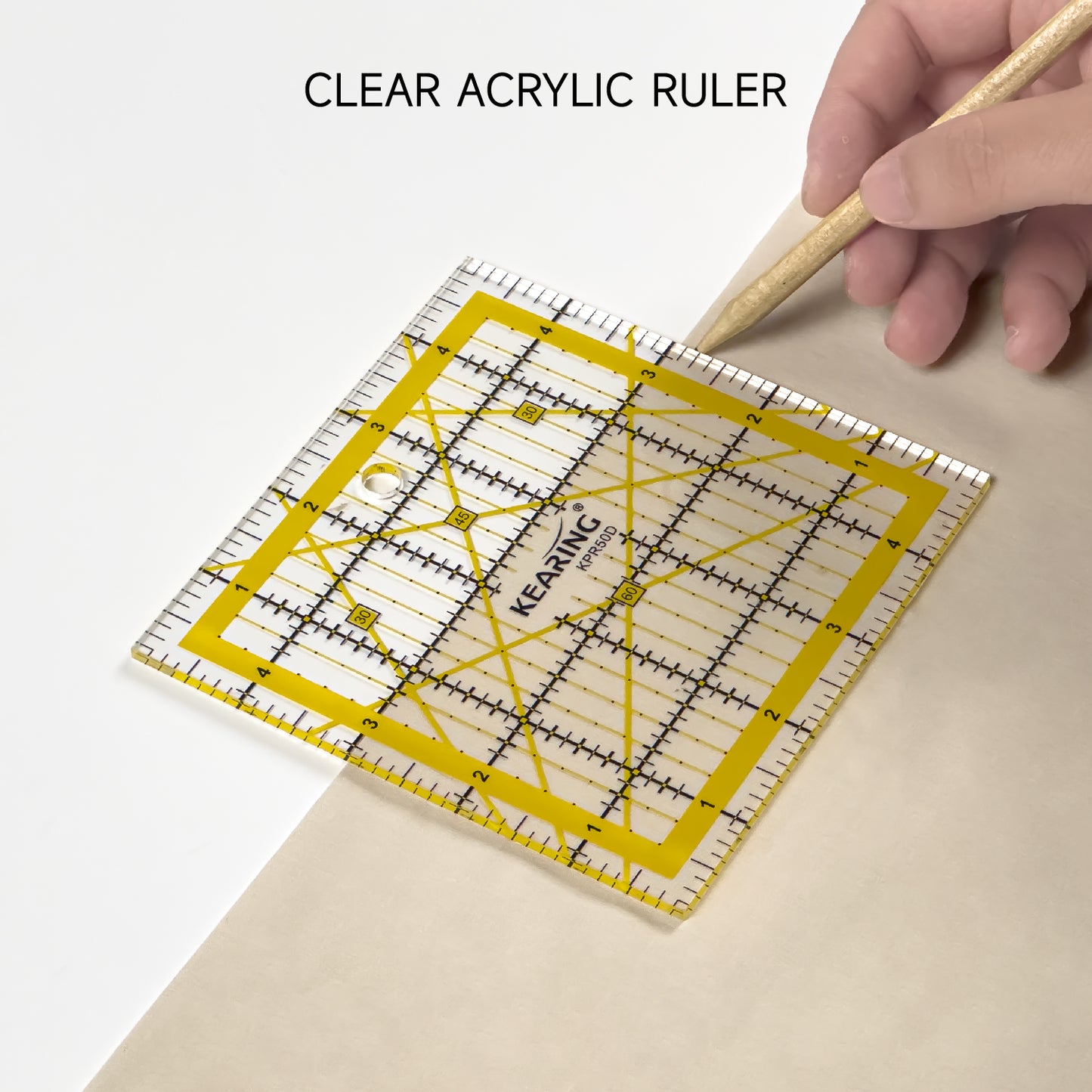 Kearing 5” Patchwork Quilting Ruler