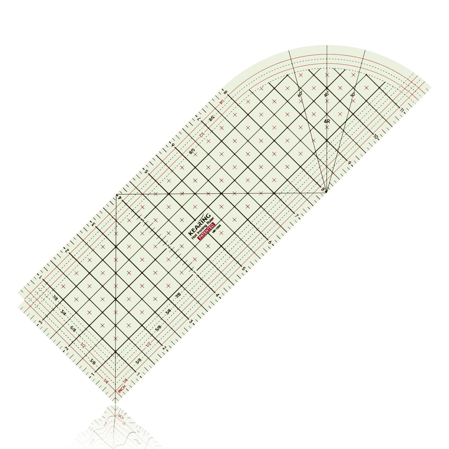 Kearing Hot Ironing Ruler 12” × 4”