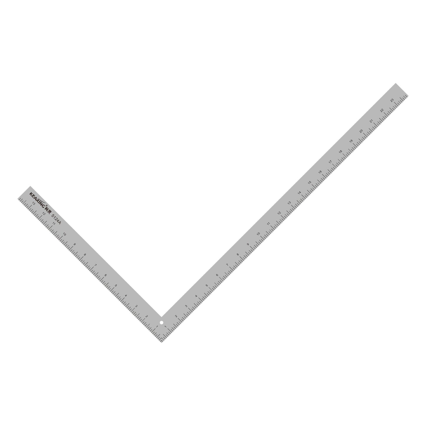Kearing 24” × 14” Aluminum L Square Ruler 5124A