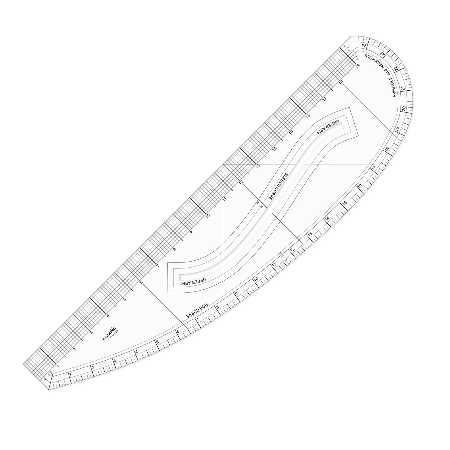 Kearing PM6512R Imperial Pattern Making Ruler
