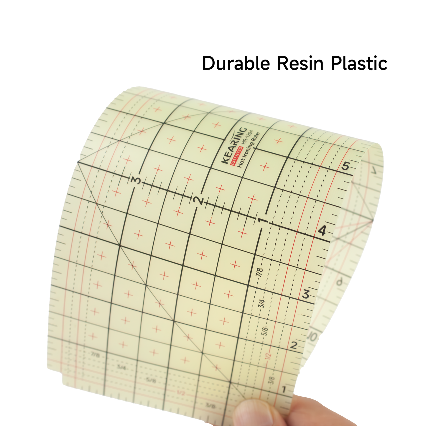 Kearing Hot Ironing Ruler 10” × 5”