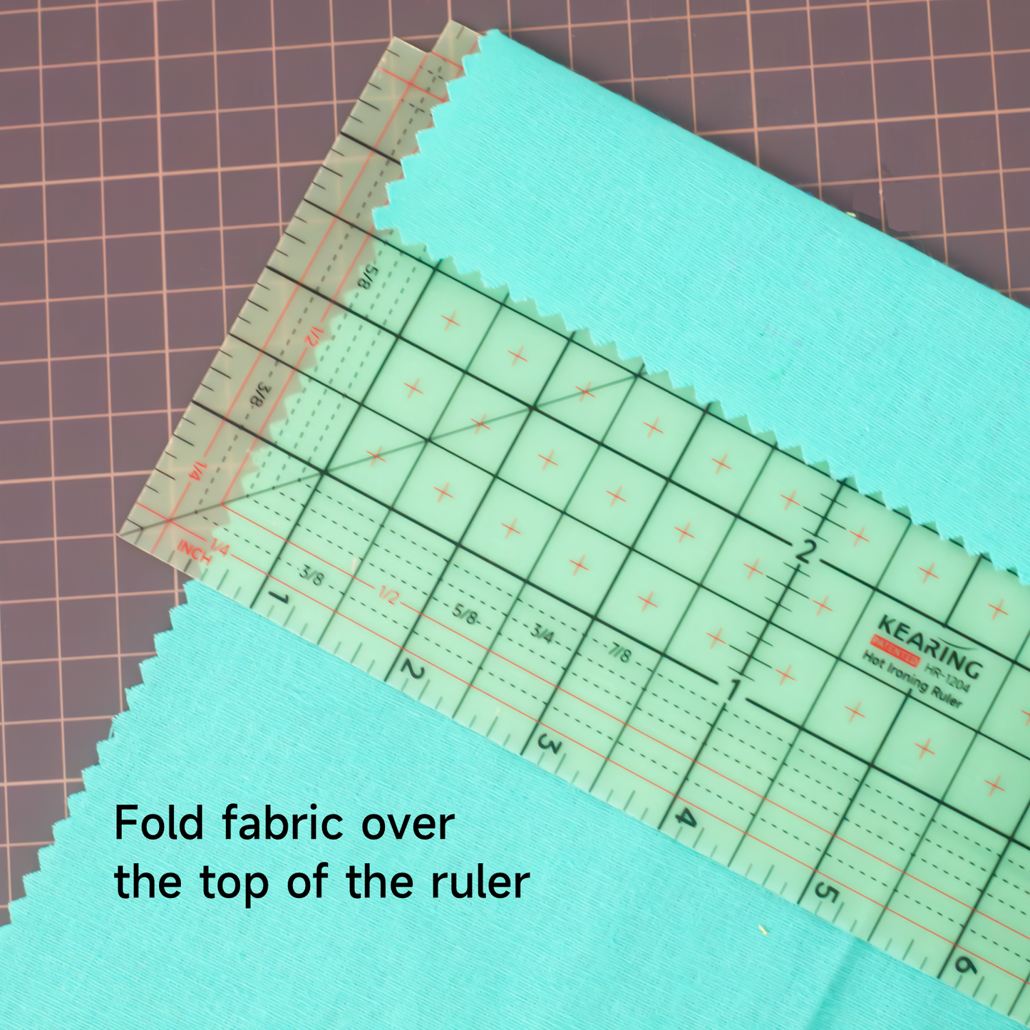 Kearing Hot Ironing Ruler 10” × 5”
