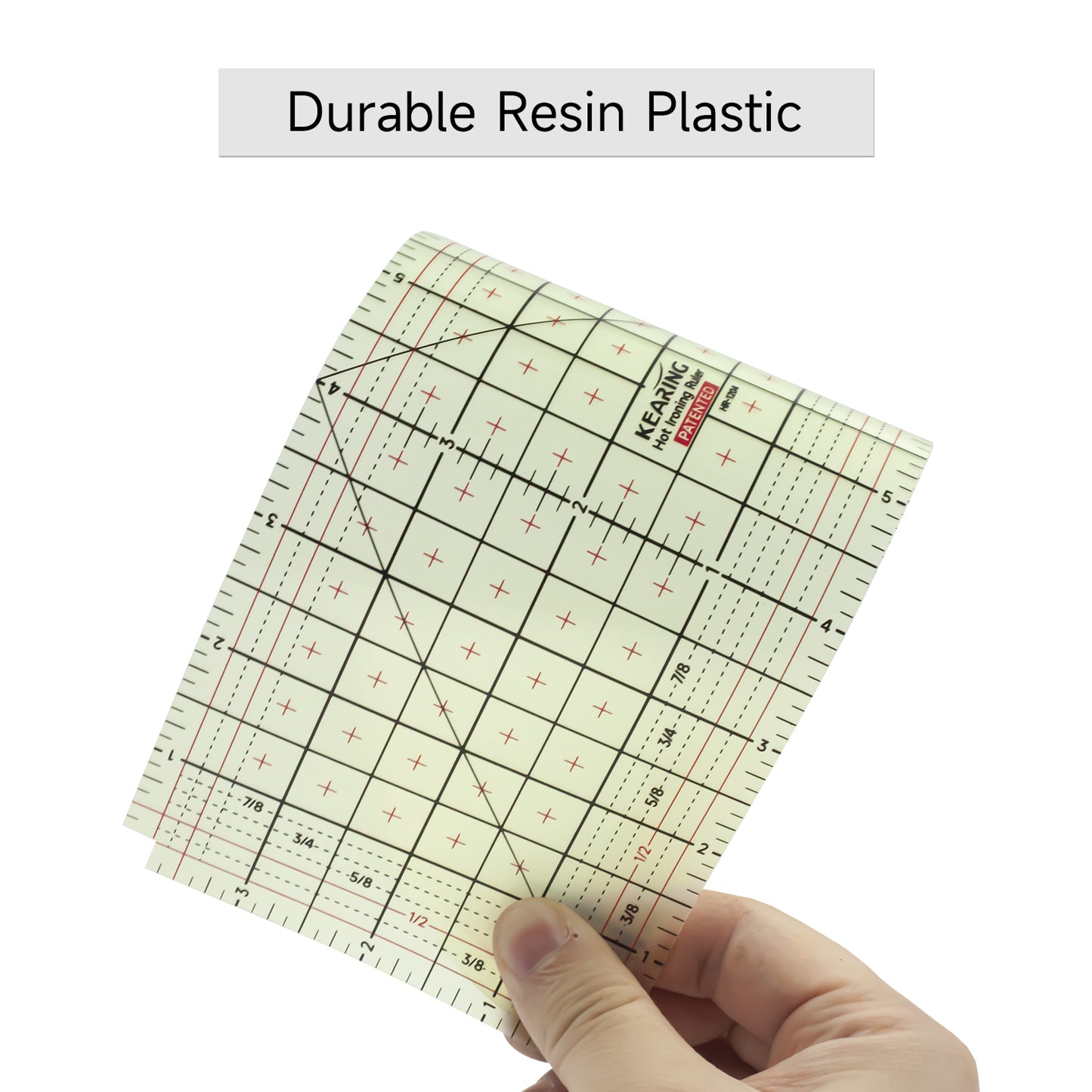 Kearing Hot Ironing Ruler 12” × 4”