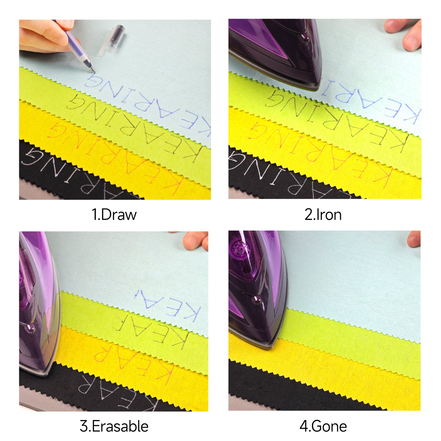 Kearing Colorful Heat Erasable Pen