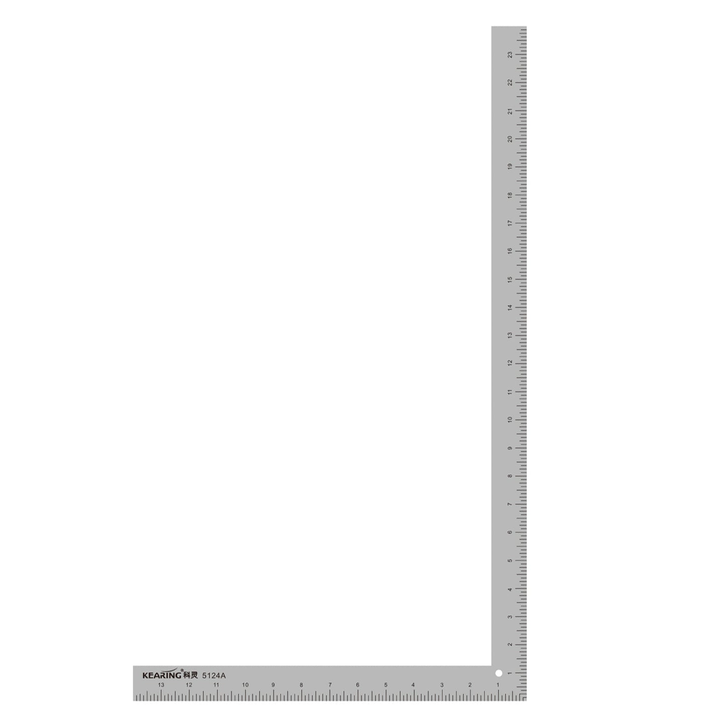Kearing 24” × 14” Aluminum L Square Ruler 5124A