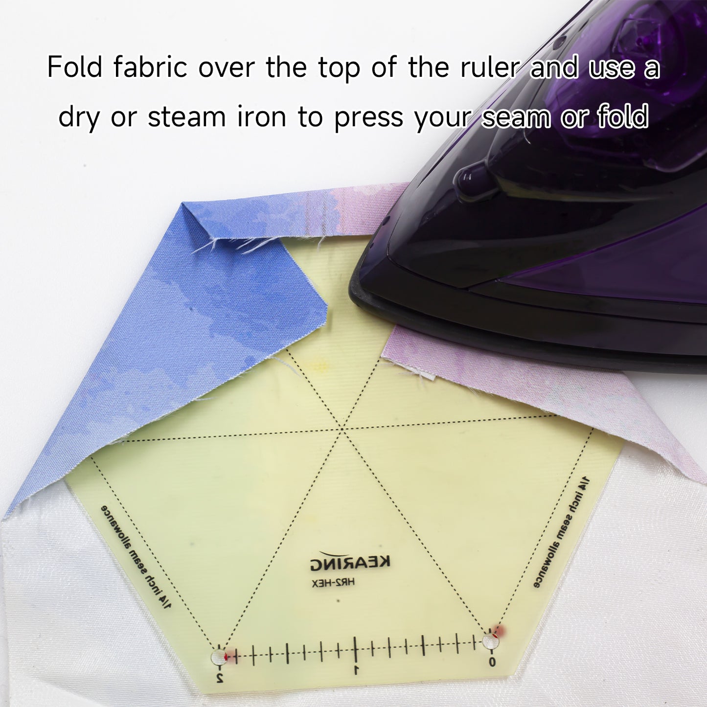 Kearing 2 inch Hot Ironing Quilting Template Set
