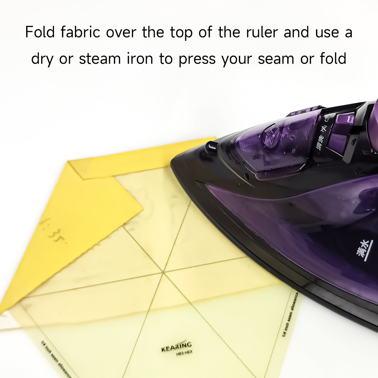 Kearing 3 inch Hot Ironing Quilting Template Set