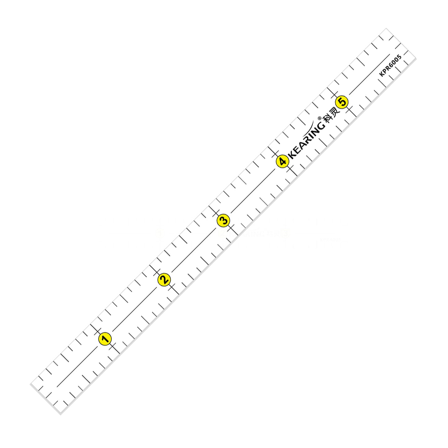 Kearing 6” × 0.5” Mini Patchwork Quilting Ruler