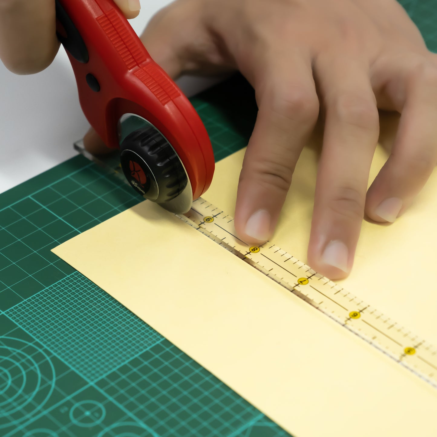 Kearing 6” × 0.5” Mini Patchwork Quilting Ruler