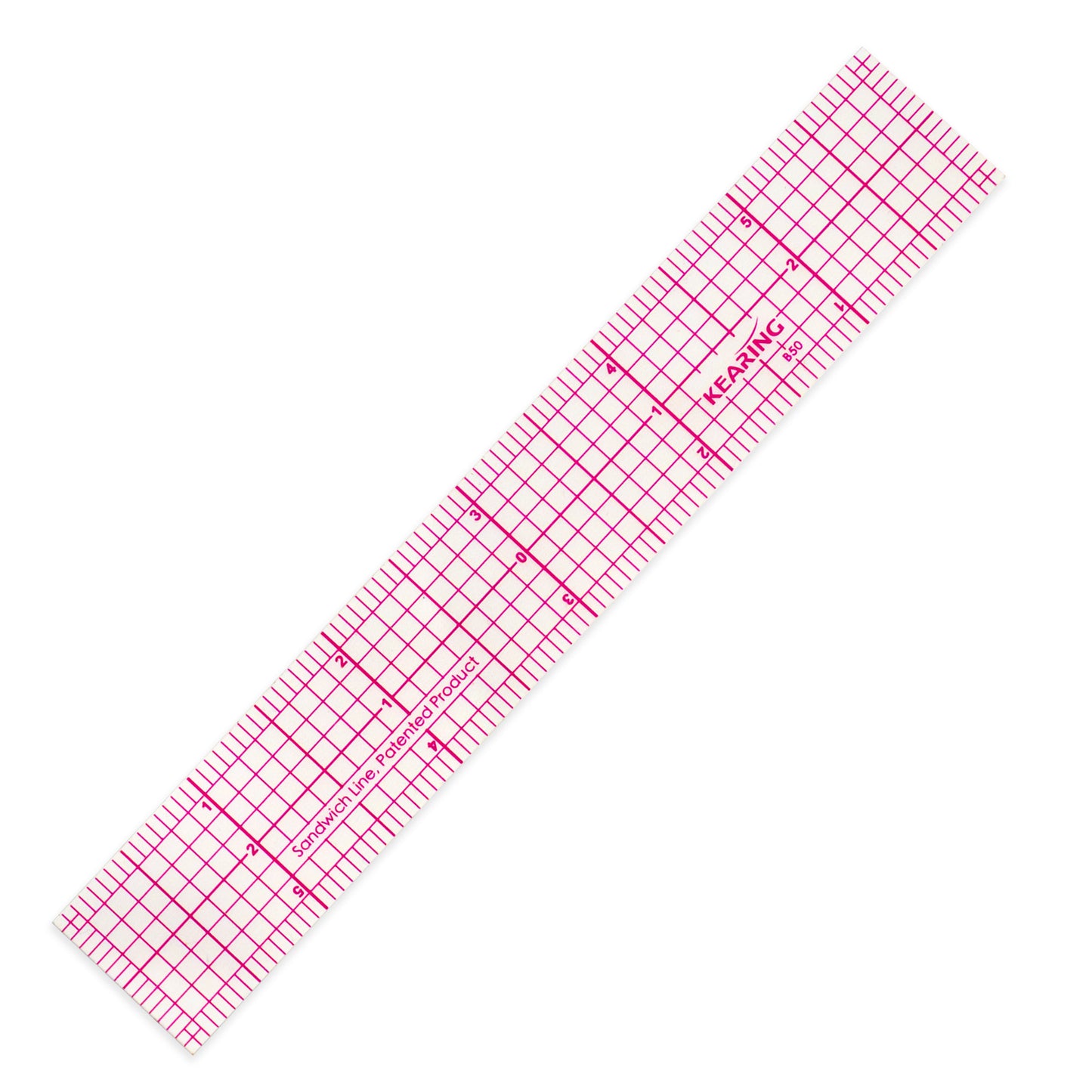 Kearing B50 Plastic Pattern Grading Ruler 6”