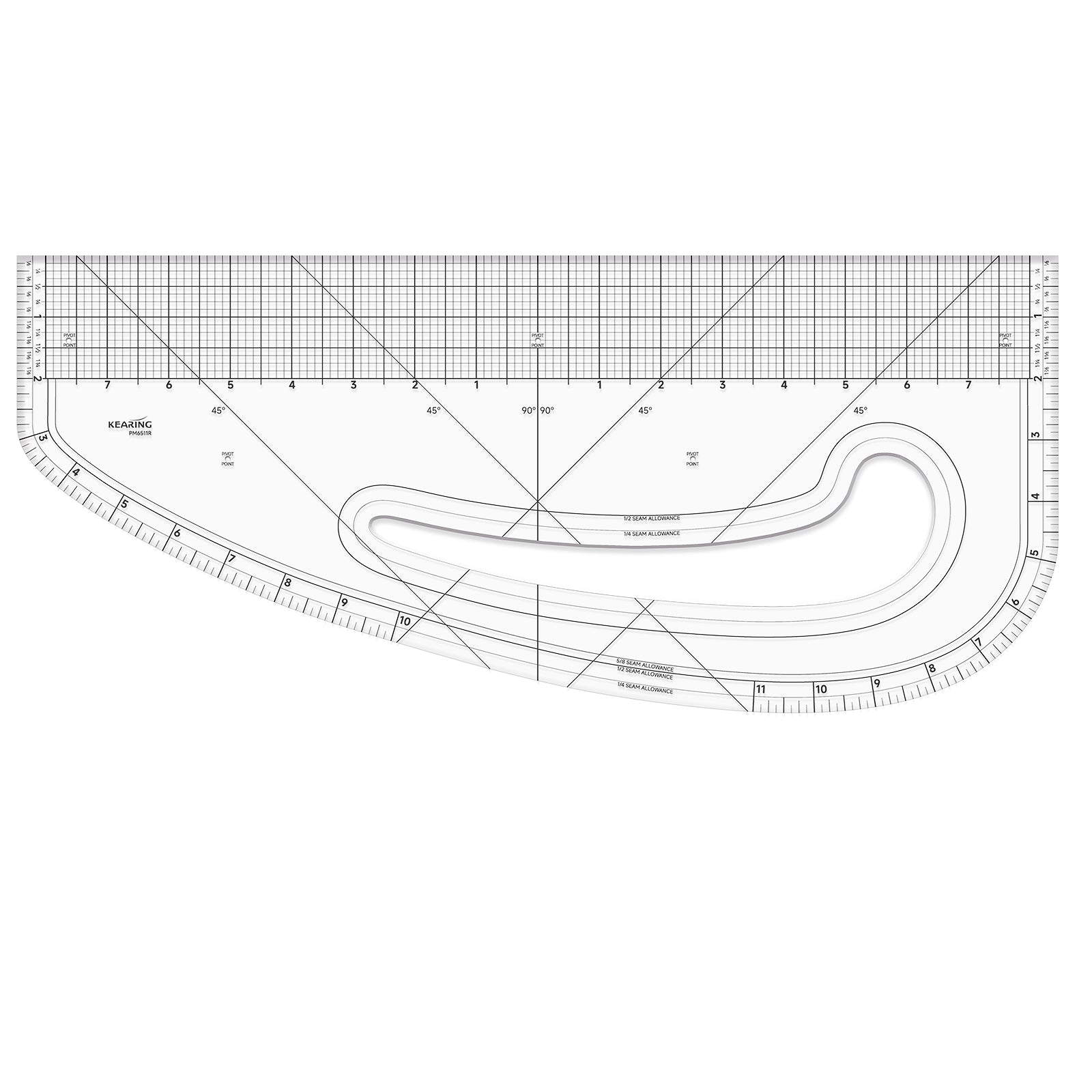 Imperial Patternmaster UK Kearing PM6511R Acrylic Pattern Master – Kearing UK