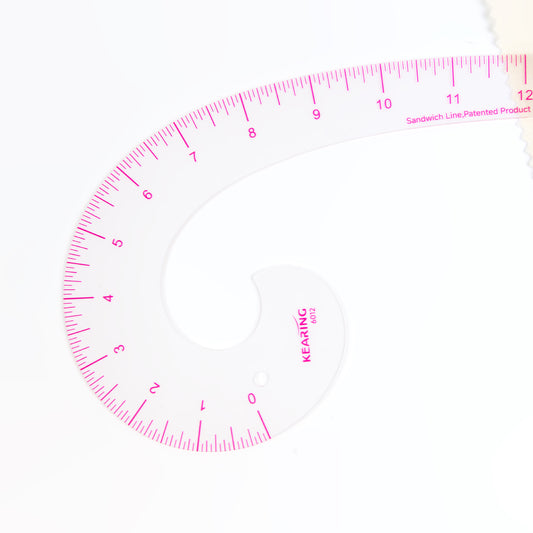 Kearing 6012 Plastic Curve Ruler 12”