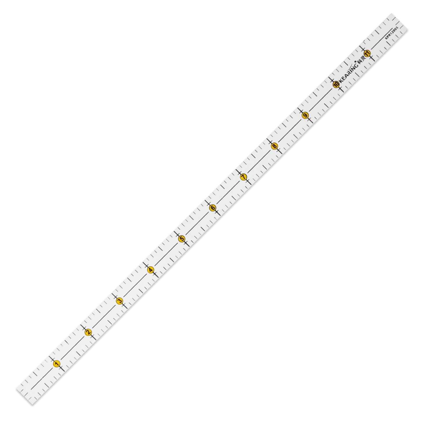 Kearing 12” × 0.5” Mini Patchwork Quilting Ruler