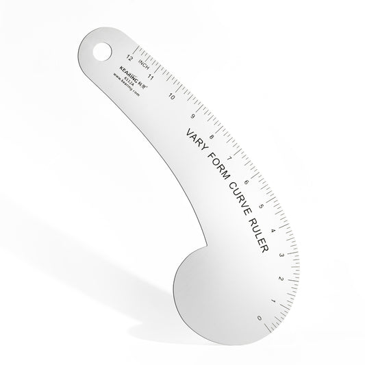 Kearing 12” Aluminum Curve Ruler 6112A